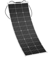 Solar Panel, GIARIDE 18V 12V 100W High-efficiency Monocrystalline Cell with MC4 