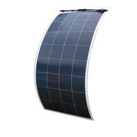 ECO-WORTHY 160W 18VPoly Semi Flexible Solar Panel with MC4 for Off Grid Battery Charger for Tent, RV Boat,Camping