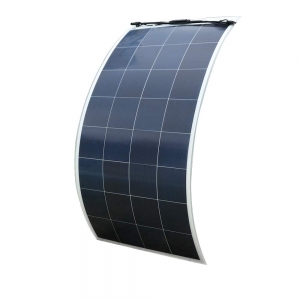 ECO-WORTHY 160W 18VPoly Semi Flexible Solar Panel with MC4 for Off Grid Battery Charger for Tent, RV Boat,Camping