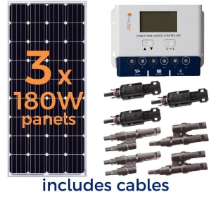 Grape Solar Off-Grid Power-Kit 12-Volt Portable Solar Power Kit